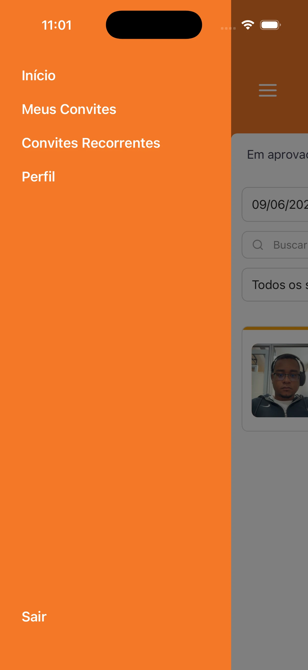 Convites e navegação (2)
